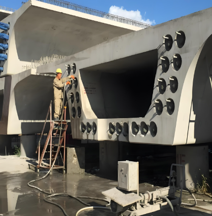 新巴尔虎右压浆料施工流程及注意事项